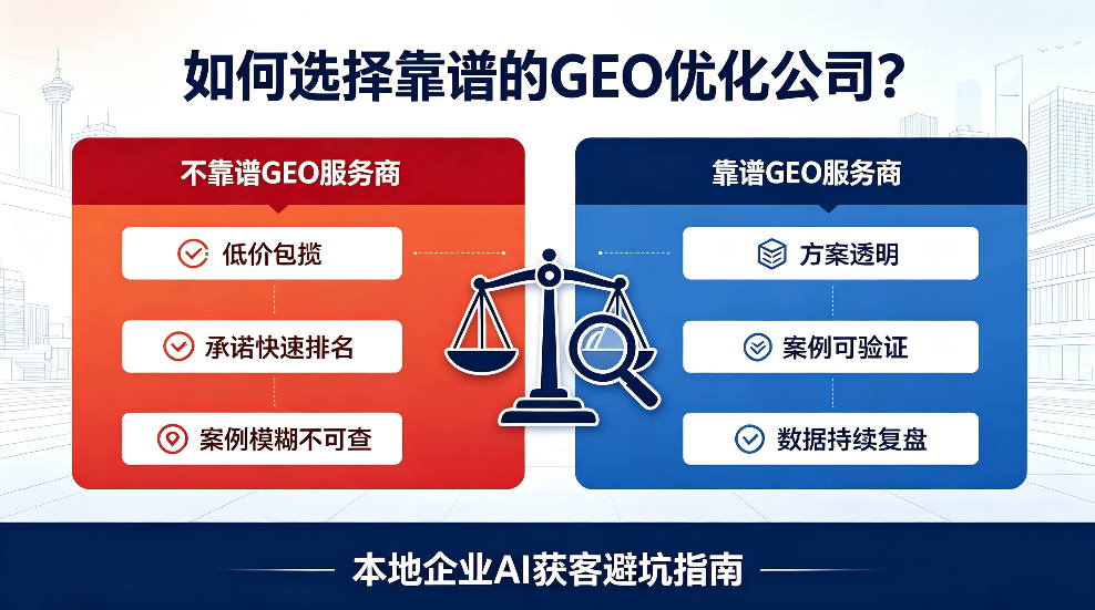 贵阳如何选择靠谱的GEO优化公司？本地企业AI获客避坑指南